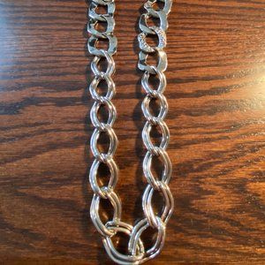 Silver Necklace - 38 in